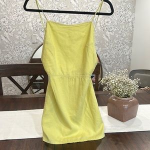 Cotton Candy LA - Yellow/Green summer dress